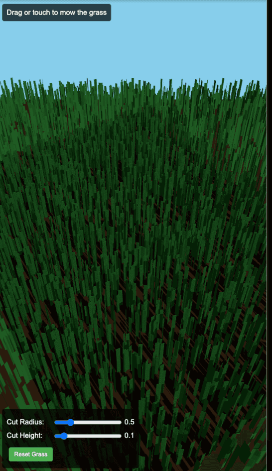 3D Grass Cutting Simulator