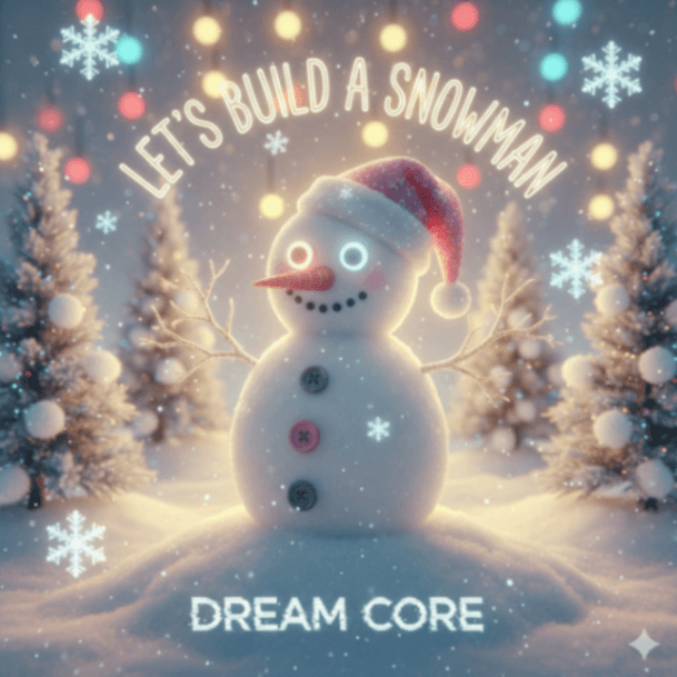 Snowman Simple 4 – pink star snow