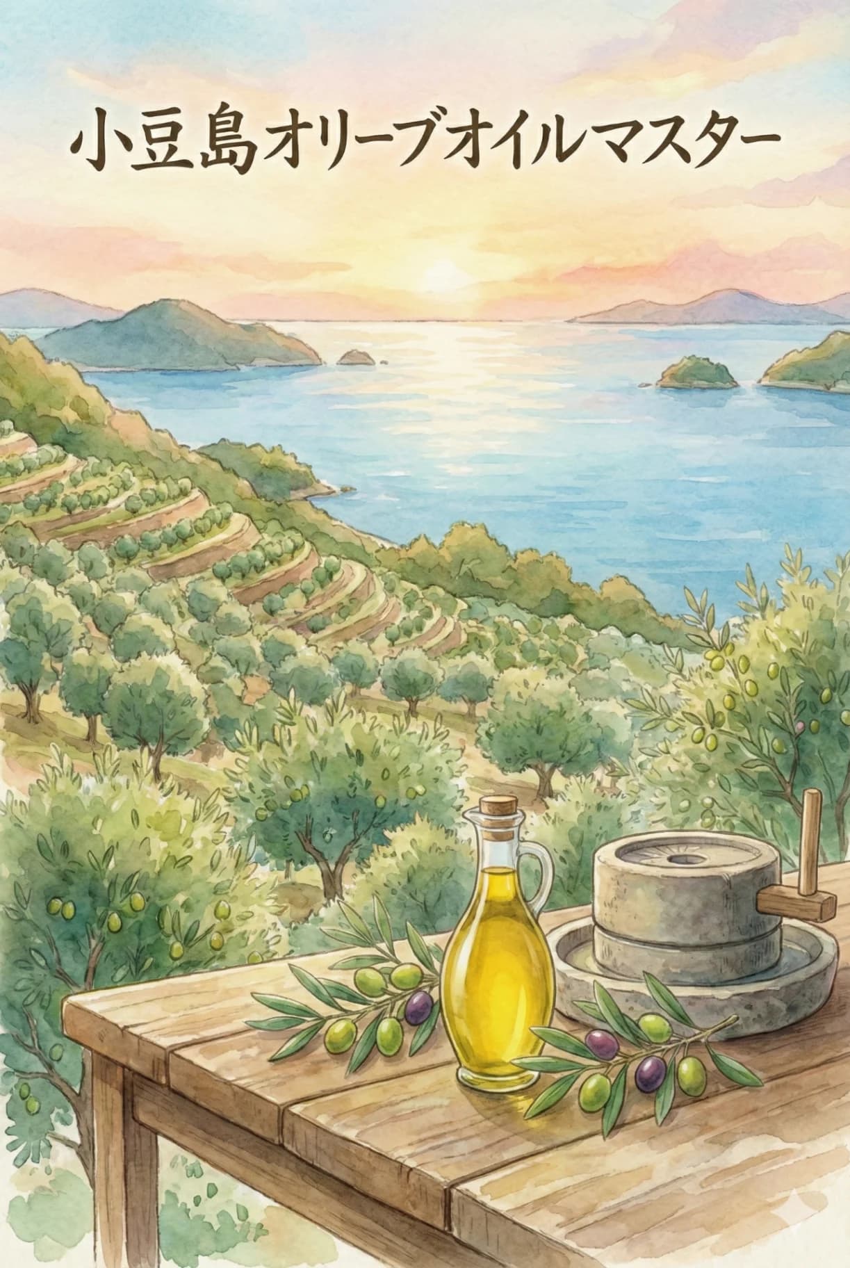 小豆島オリーブオイルマスター