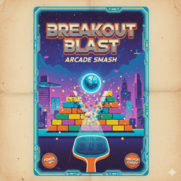 Neon Brick Breaker Life