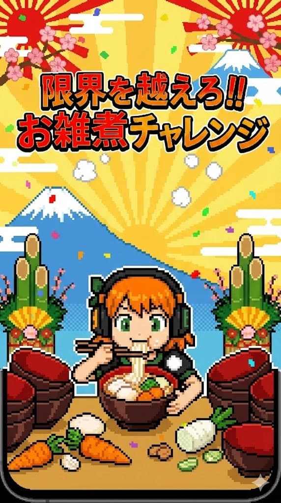 限界を超えろ！お雑煮チャレンジ！！