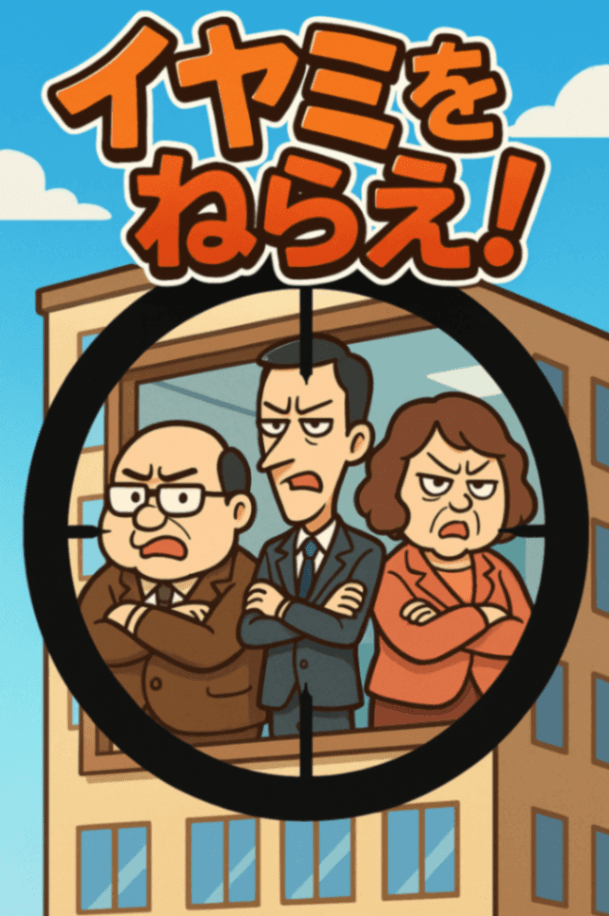 うるさい上司はこれでも喰らえ