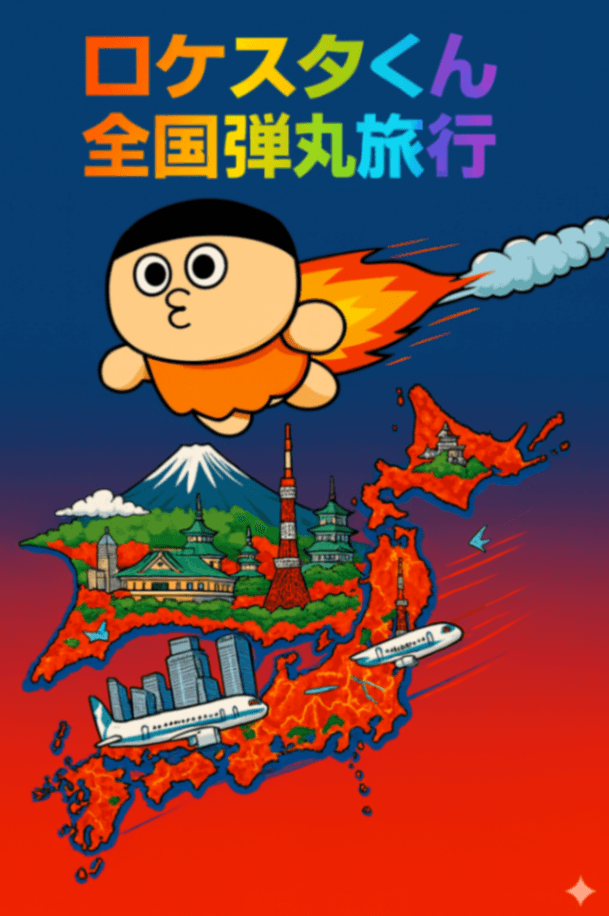 ロケスタくん全国弾丸旅行