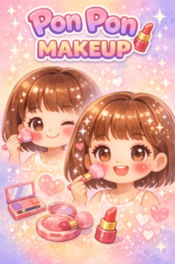 ぽんぽんパステルメイク