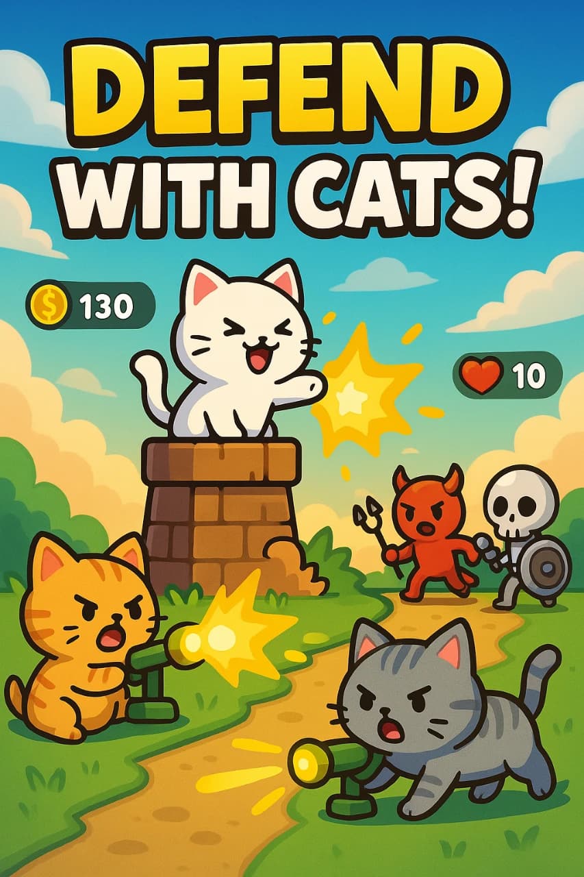 猫タワーディフェンス