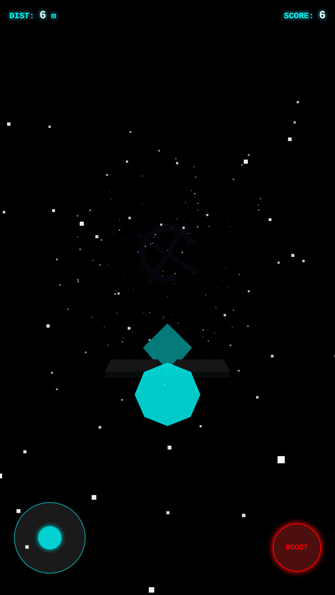 メカ風障害物回避ゲーム