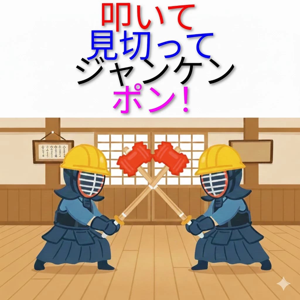 叩いて見切ってジャンケンポン！