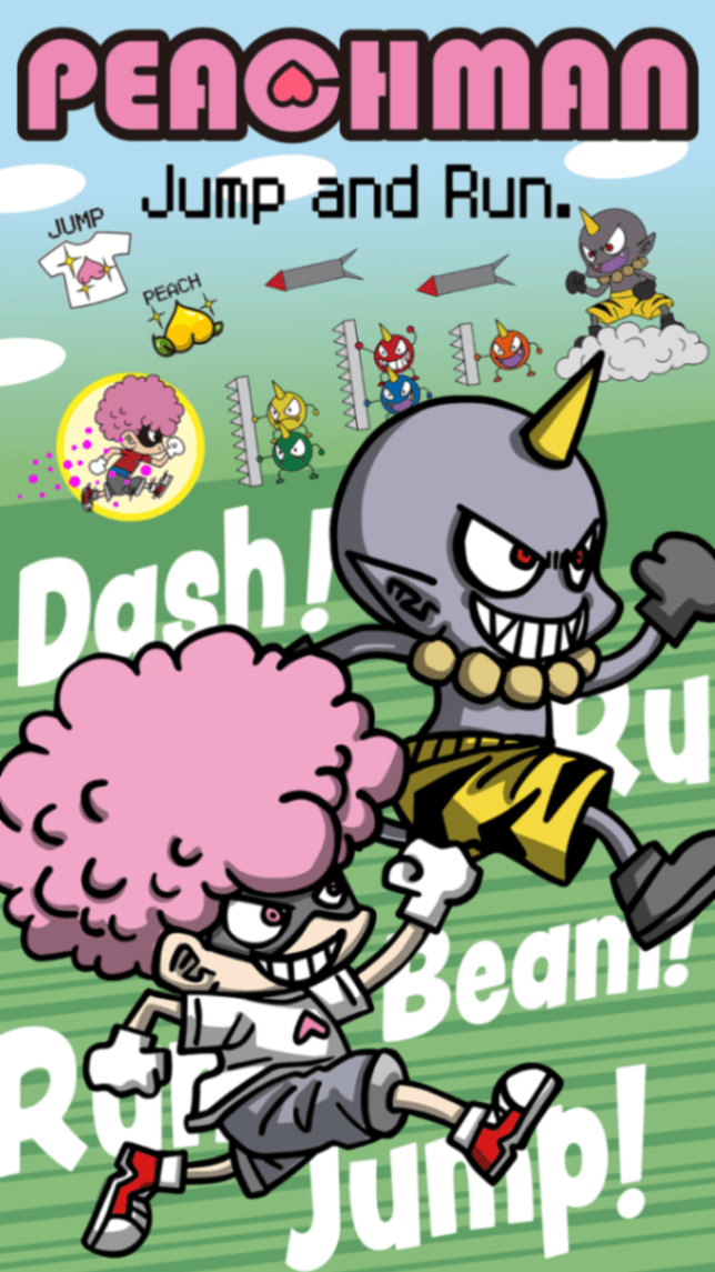 Jump & Run PEACHMAN