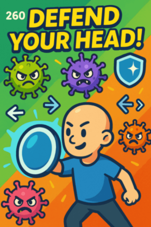 ハゲから逃げろ！