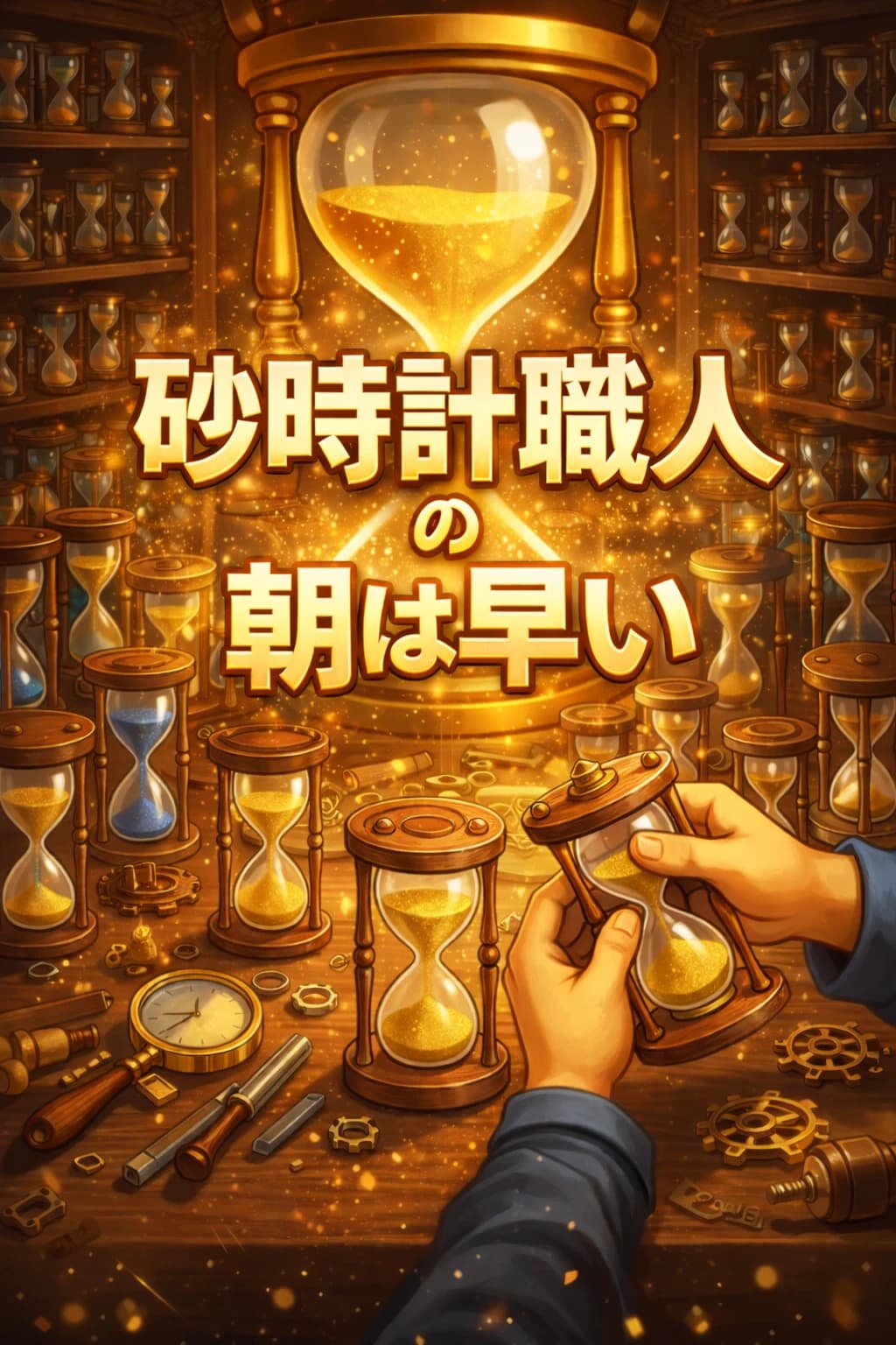 砂時計職人の朝は早い