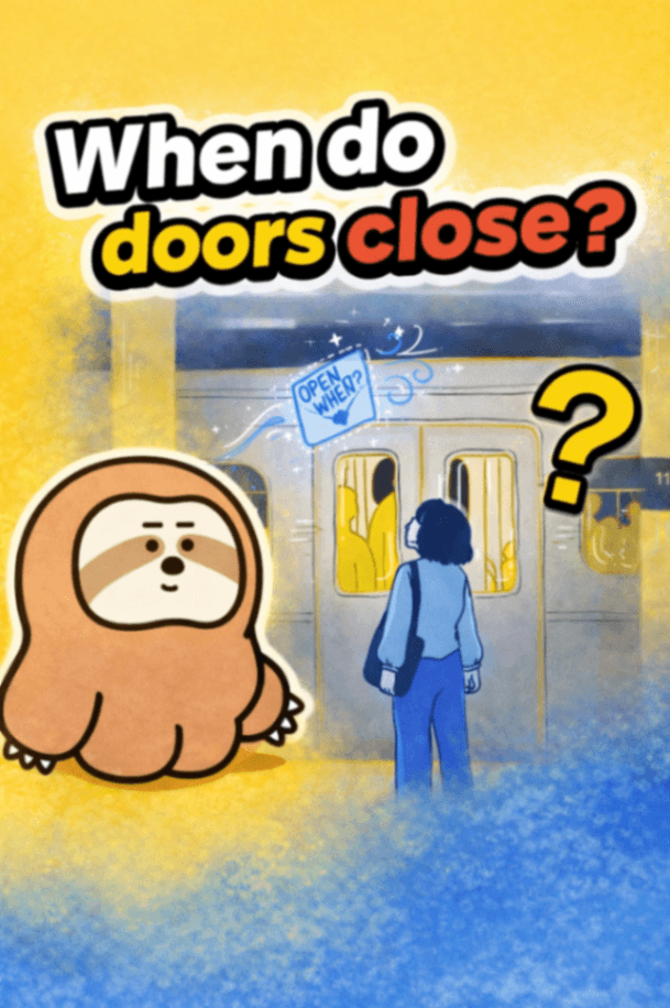 Train Door Timing Game