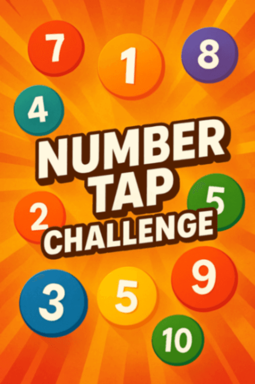 Number Tapping Game