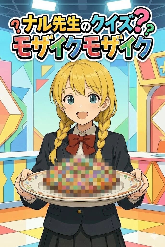 ナル先生のクイズ？モザイクモザイク