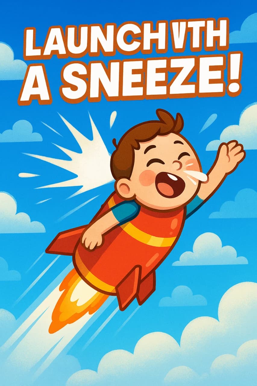 くしゃみロケット