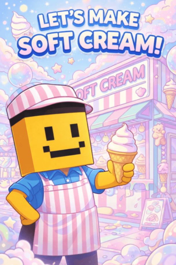 ソフトクリーム作ろう