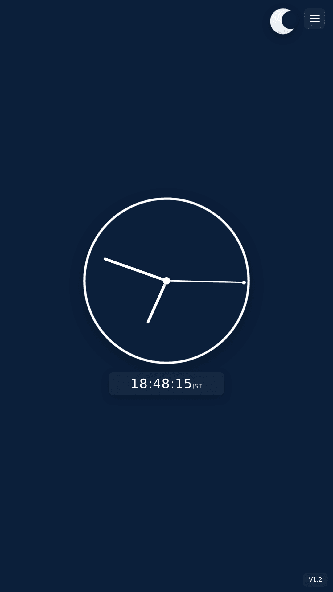Customizable JST Clock Quiz