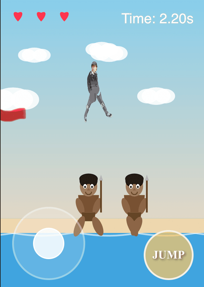 Beach Side Scrolling Action