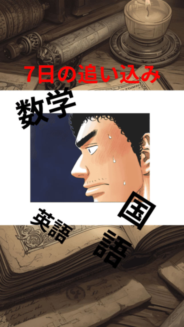 宇宙兄弟の大学受験無双