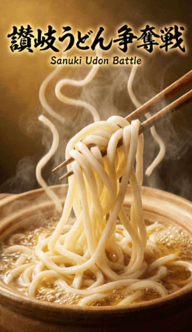 讃岐うどん争奪戦